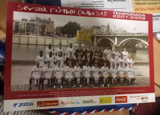 Открытка Севилья, где играл Кержаков