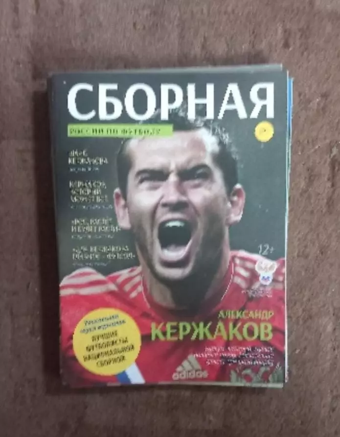 Журнал Сборная России по футболу. Кержаков