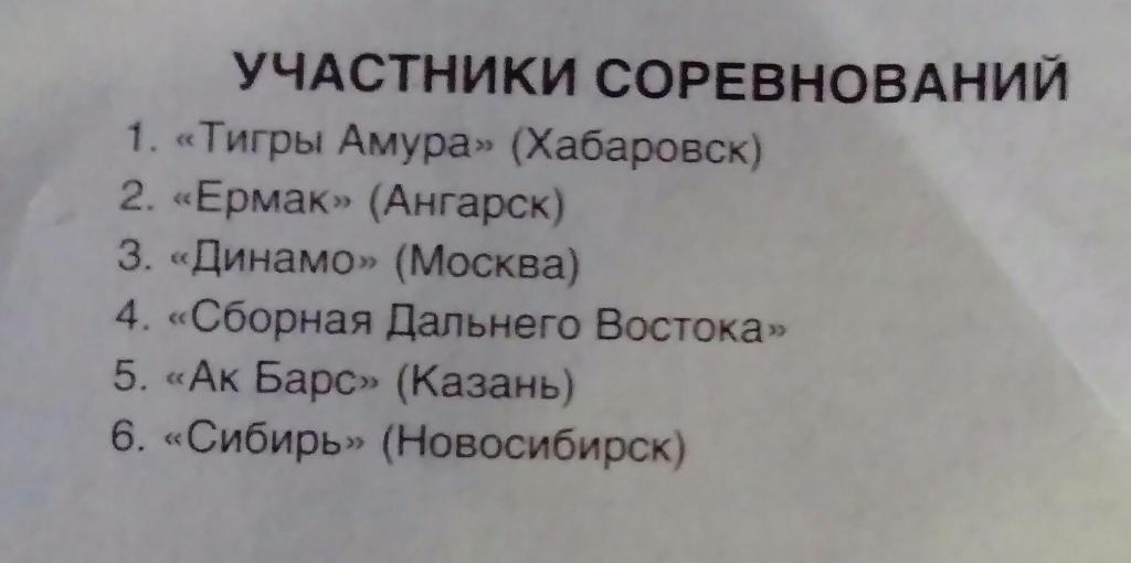 ЧМ России по хоккею среди ветеранов Хабаровск участники на фото 2003