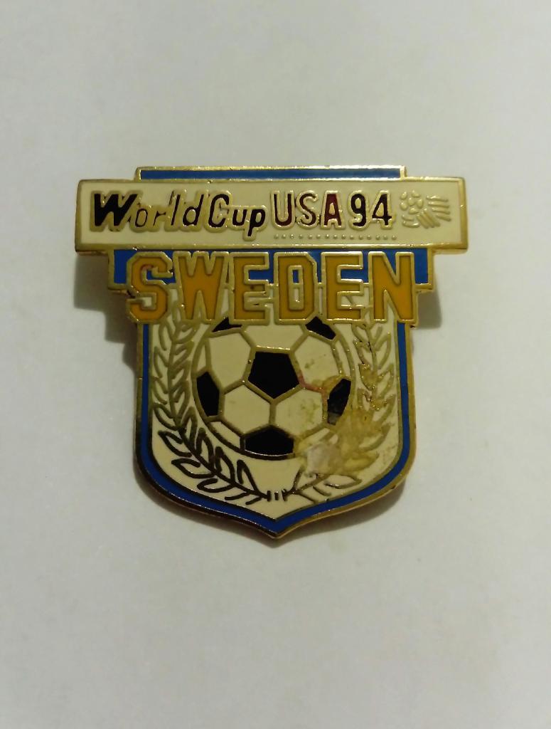 Значок Чемпионат мира 1994 Швеция родной из США