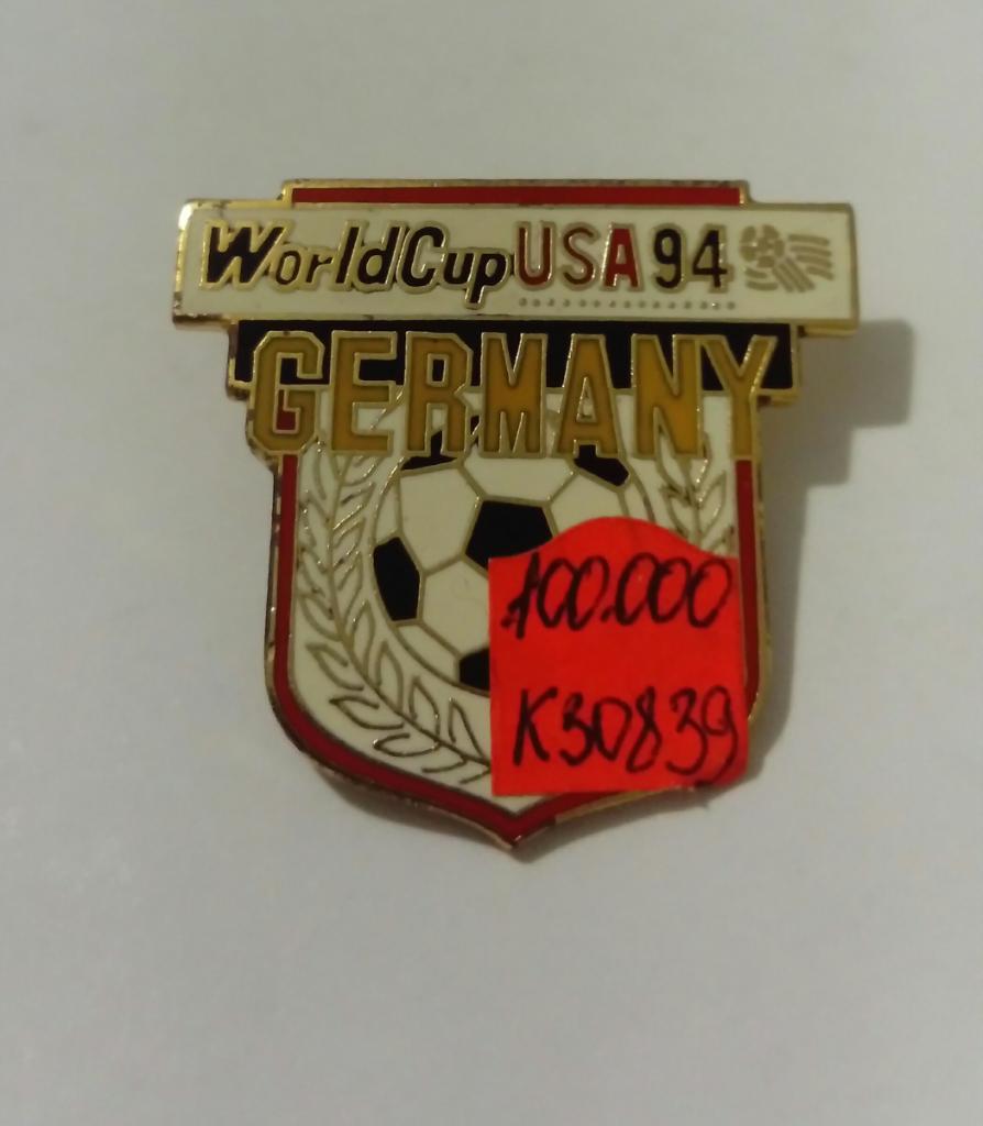 Значок Чемпионат мира 1994 Германия родной из США
