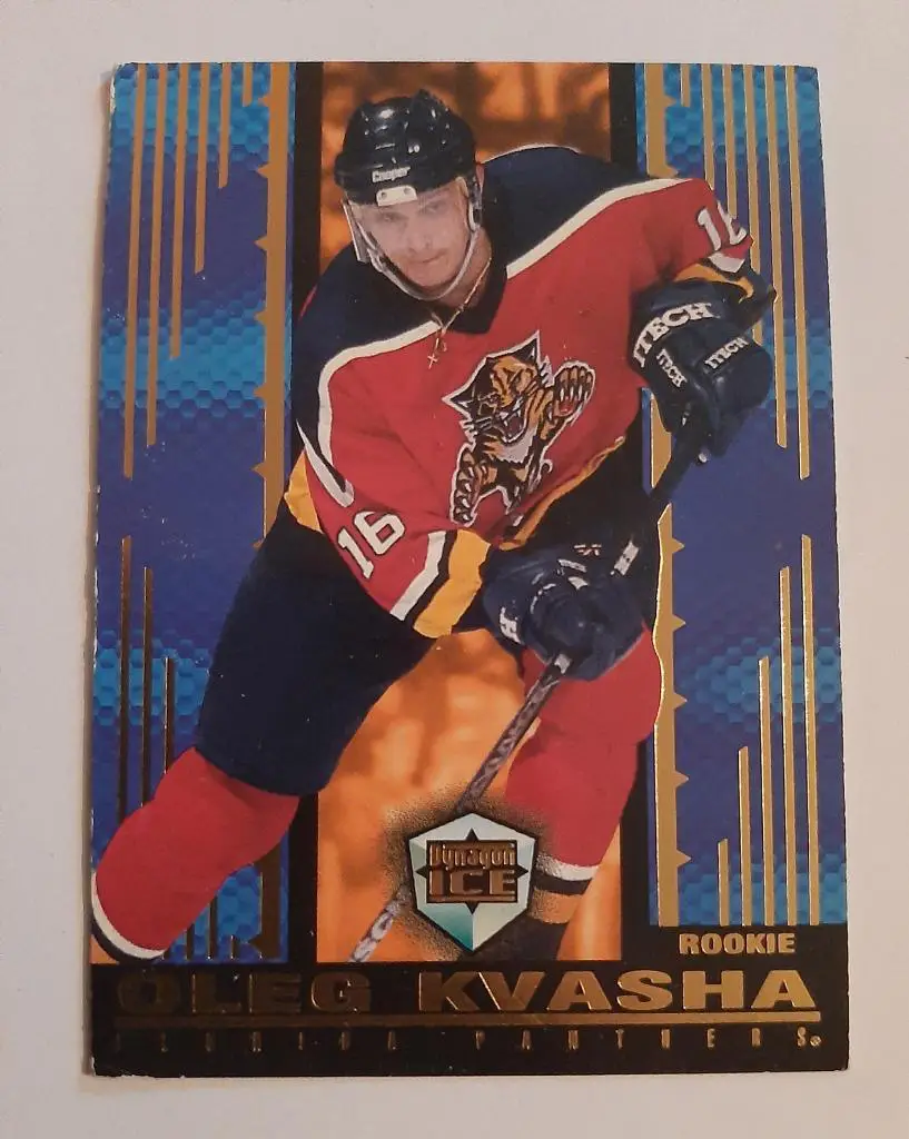 Карточка Хоккей Олег Кваша 2