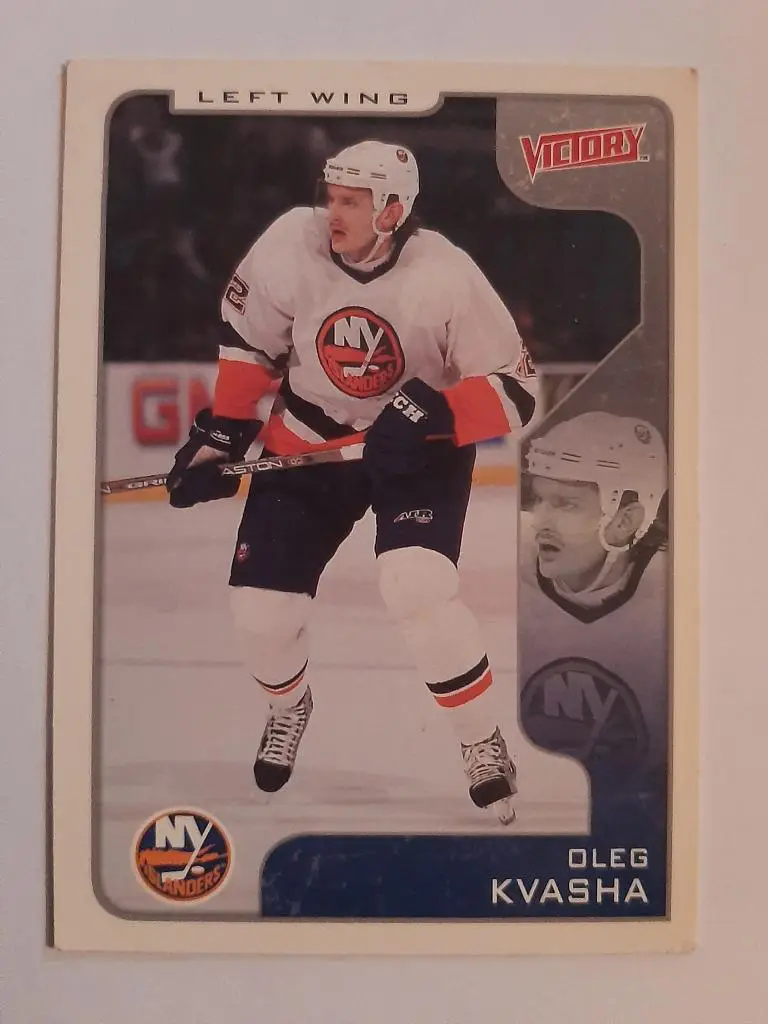 Карточка Хоккей Олег Кваша 3