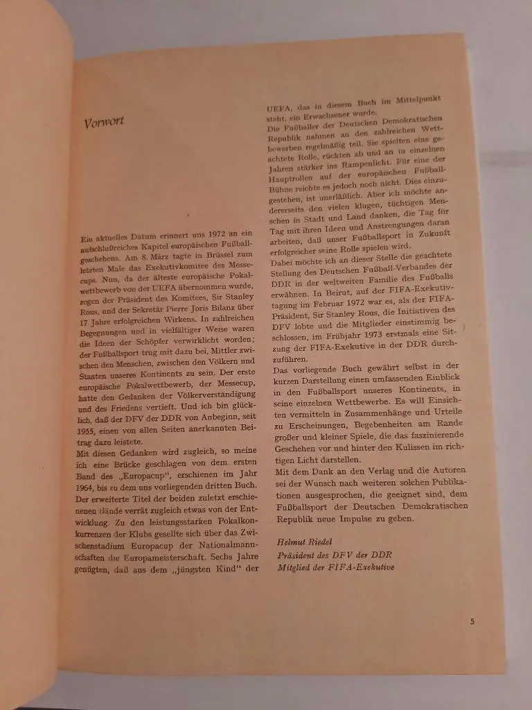 Чемпионат Европы 1972 издание Берлин 1