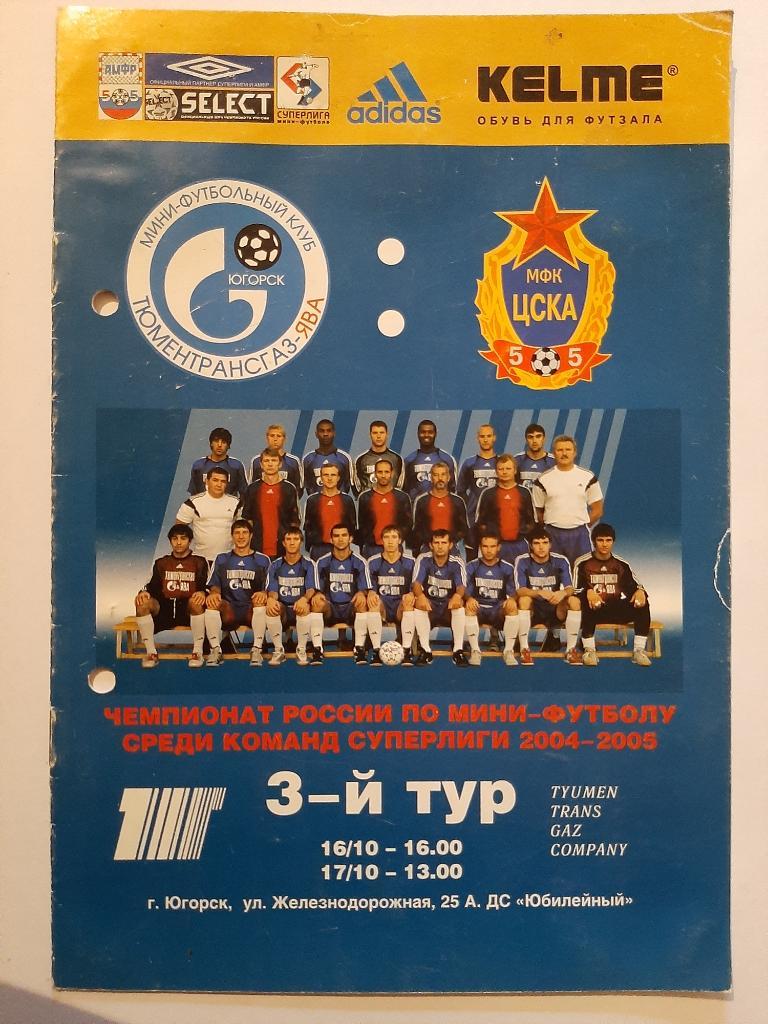 Чемпионат России по мини-футболу среди команд суперлиги 2004-2005