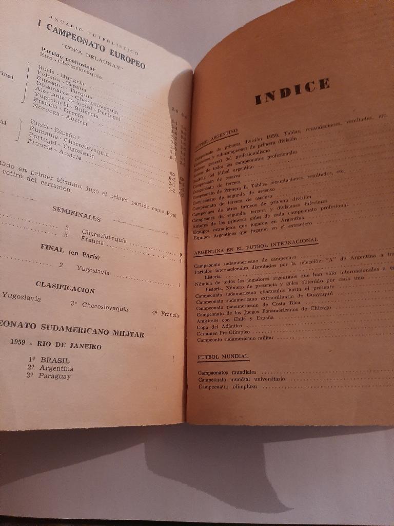 Ежегодник по футболу Аргентина 1960 3