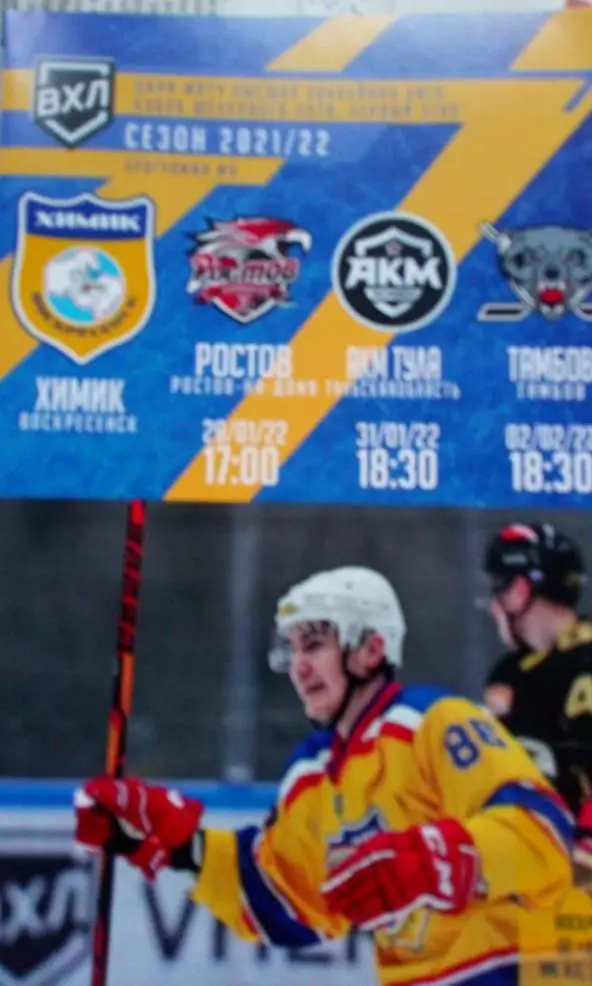 Химик Воскресенск - Ростов, АКМ Тула, Тамбов 29.91-2.02.2022