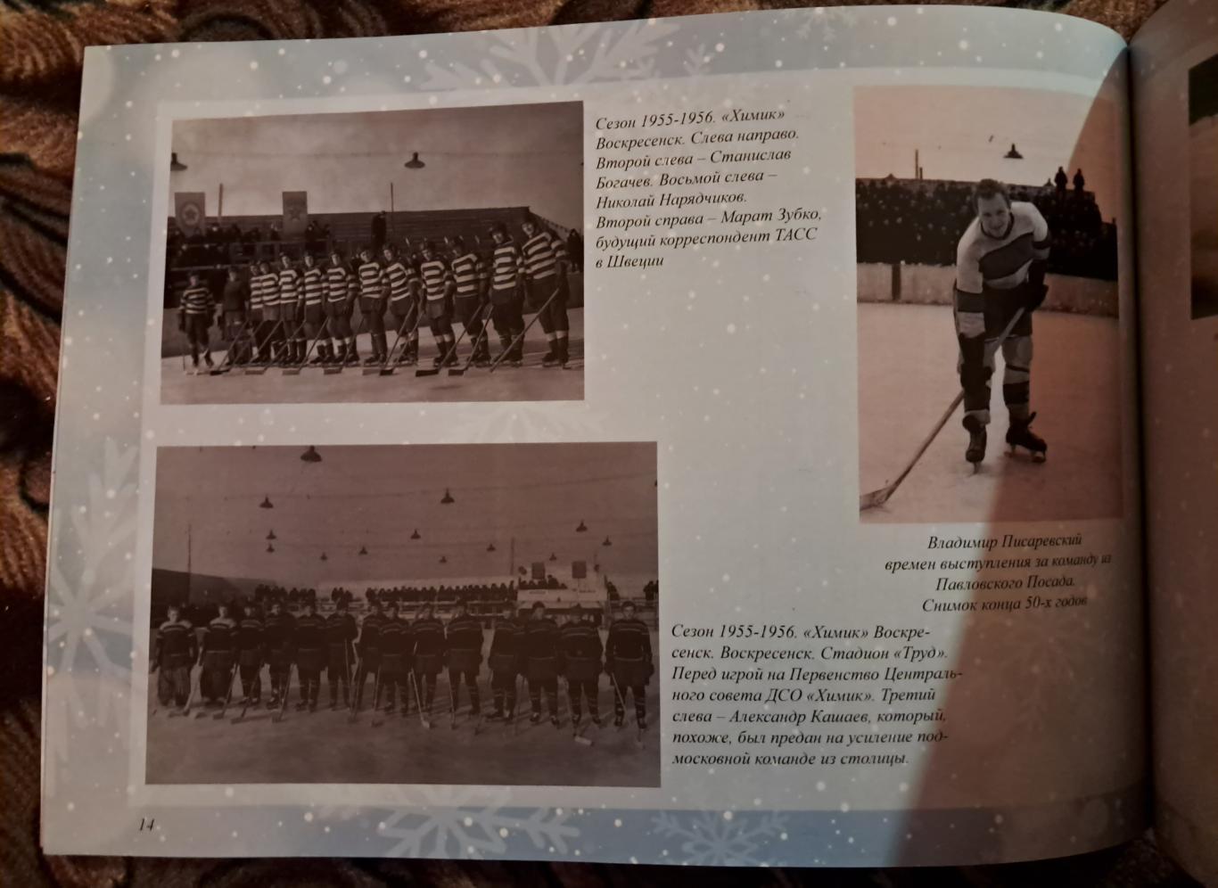 Фотоальбом Химик Воскресенск в чемпионатах и первенствах РСФСР/СССР 53/54-69/70 1