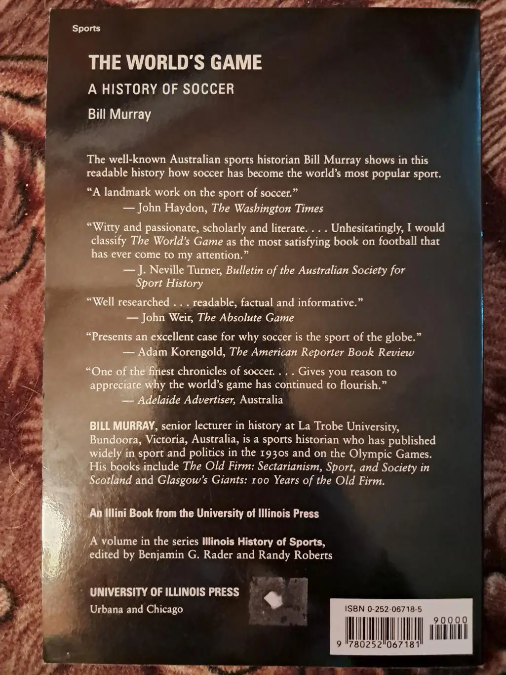 Билл Мюррей. Мировая игра. История футбола 1