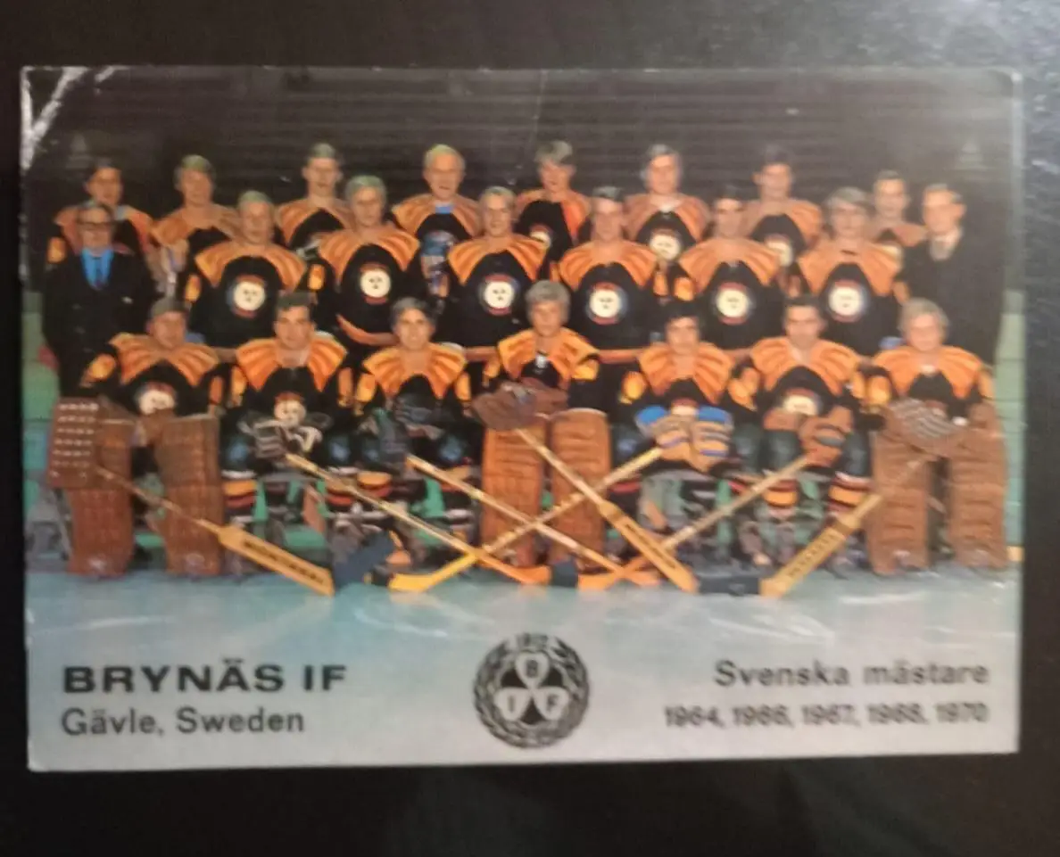 Открытка Брюнес Швеция 70 гг.