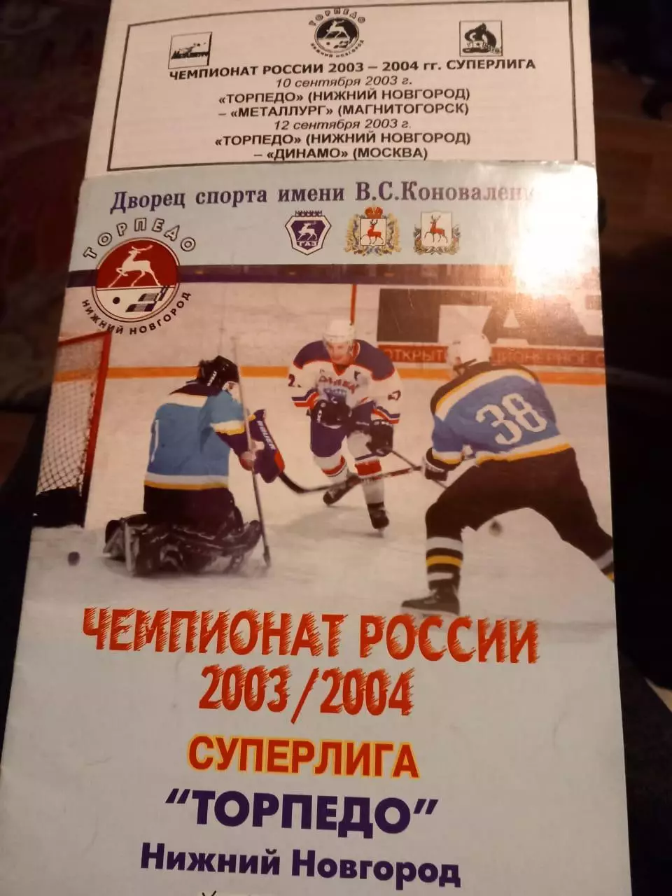 Торпедо Нижний Новгород - Динамо Москва 2003/2004