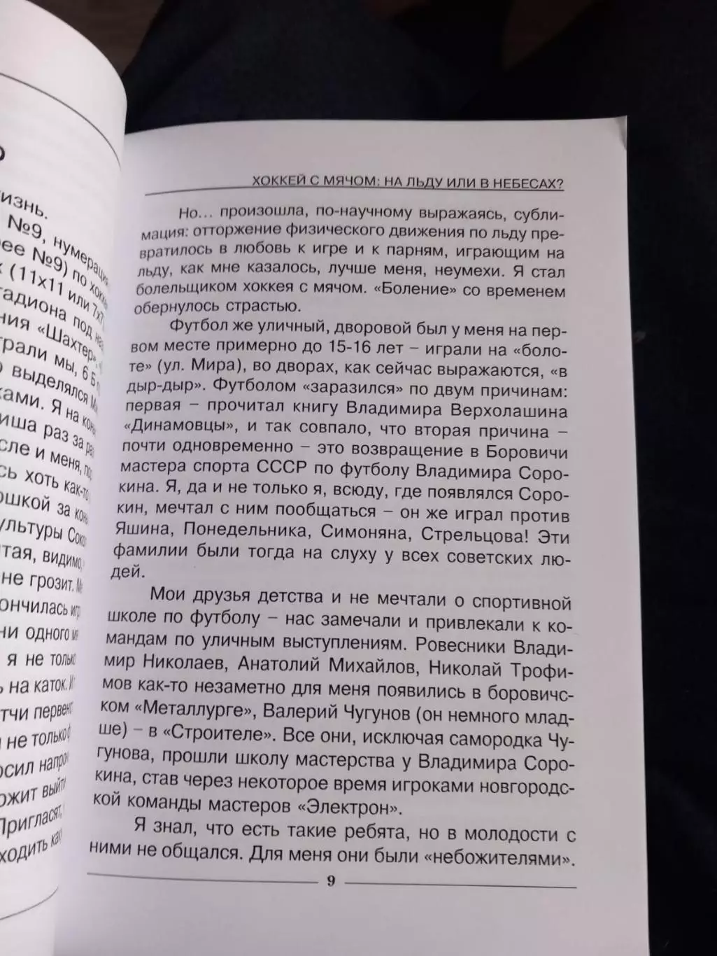 В. Анисимов. Хоккей с мячом: на льду или в небесах? 1