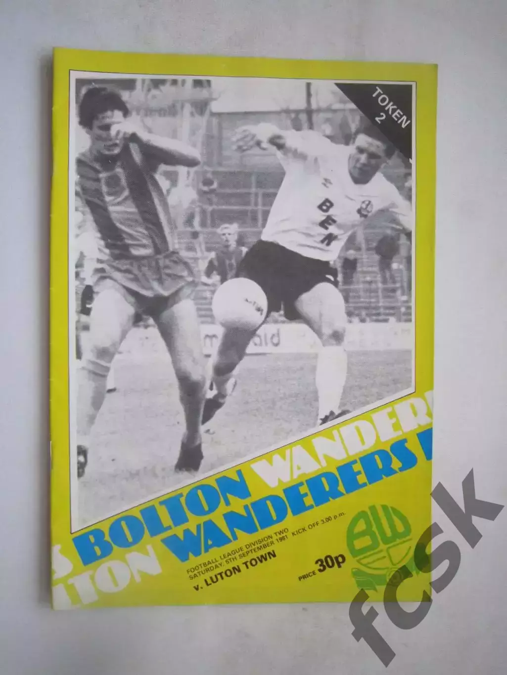 Болтон - Лутон 05.09.1981 (ф)