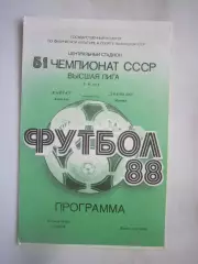 Кайрат Алма-Ата - Торпедо Москва 1988 (ф2)