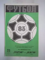 Спартак Москва - Нефтчи Баку 1983 (ф)