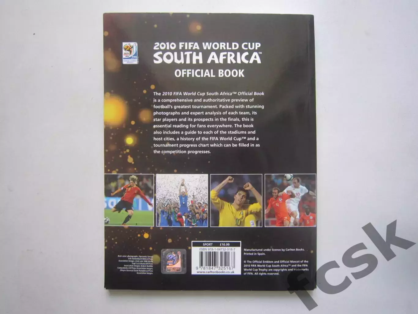 Чемпионат Мира 2010 ЮАР Южная Африка ЧМ 10 Официальное издание 1