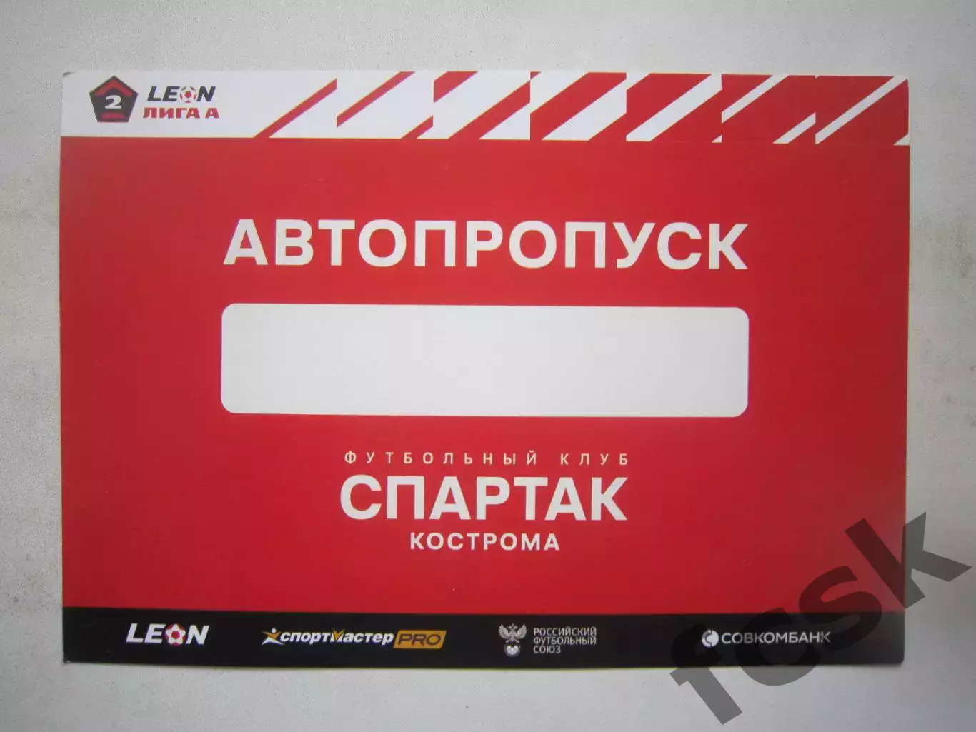 Спартак Кострома 2024-2025 Автопропуск