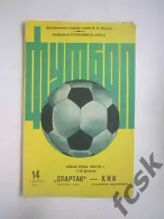 Спартак Москва - ХИК Финляндия 1983 КУ (Ч)