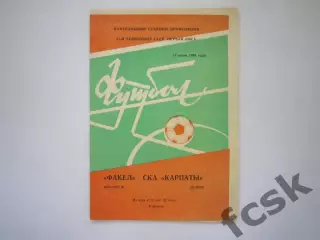 Факел Воронеж - СКА Карпаты Львов 1984