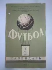 Текмаш Кострома Календарь матчей 1965 (Б)