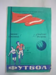 Спартак Кострома - Химик Дзержинск 28.09.1972 (Б)