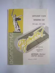 Баррикады Волгоград - Спартак Кострома 03.10.1972 (Б)