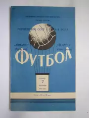 Спартак Кострома - Динамо Сухуми 07.09.1973 (Б)
