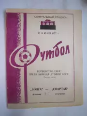 Волга Калинин - Спартак Кострома 1977 (Б)