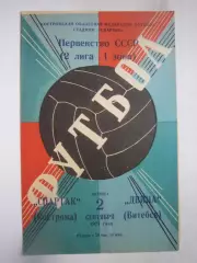 Спартак Кострома - Двина Витебск 1977 (Б)