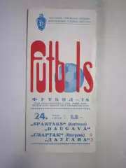 Даугава Рига - Спартак Кострома 1978 (Б)