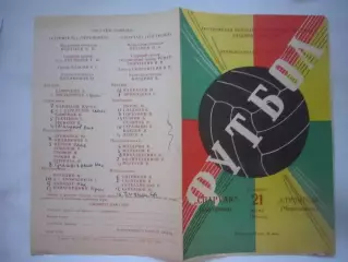 Спартак Кострома - Строитель Череповец 1980 (Б)
