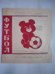 Волга Калинин - Спартак Кострома 1980 (Б)