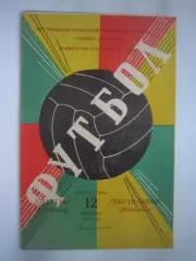 Спартак Кострома - Текстильщик Иваново 1980 (Б)