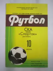 СКА Киев - Спартак Кострома 1981 (Б)