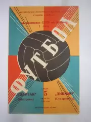 Спартак Кострома - Динамо Ставрополь 1981 (Б)