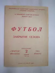 Спартак Кострома - СКА Одесса 1981 (Б)