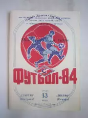 Спартак Кострома - Динамо Кашира 1984 (Б)