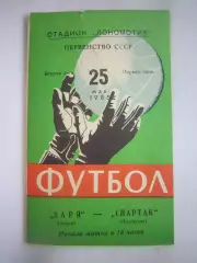 Заря Калуга - Спартак Кострома 1985 (Б)