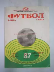 Спартак Кострома - Красная Пресня Москва 1987 (Б)