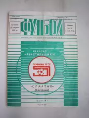 Текстильщик Иваново - Спартак Кострома 1988 (Б)