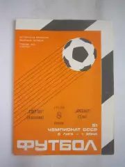Спартак Кострома - Арсенал Тула 1988 (Б)