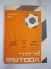 Спартак Кострома - Зоркий Красногорск 1988 (Б)