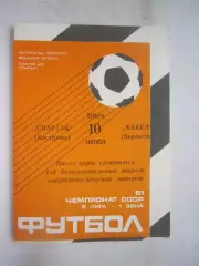 Спартак Кострома - Факел Воронеж 1988 (Б)