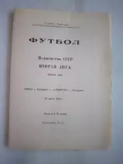 Ока Коломна - Спартак Кострома 1989 (Б)