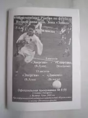 Энергия Великие Луки - Спартак Кострома / Динамо Вологда 1999 (Б)