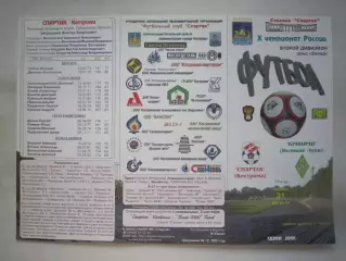 Спартак Кострома - Кривичи Великие Луки 2001 (Б)