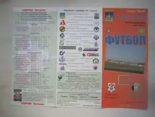 Спартак Кострома - Мосэнерго Москва 2002 (Б)