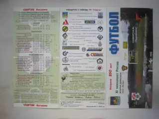 Спартак Кострома - Северсталь Череповец 2002 (Б)