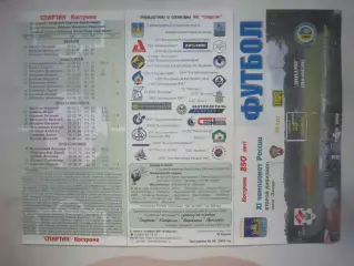 Спартак Кострома - Динамо Вологда 2002 (Б)