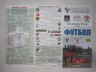 Спартак Кострома - БСК Спирово 2003 (Б)